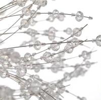 Lustre en cristal pissenlit nordique moderne en promotion, suspension de luxe pour intérieur, idéal pour la décoration de mariages, hôtels et halls, inspiré par la nature