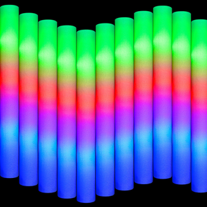 Bâton lumineux en mousse LED personnalisé de haute qualité, bâton lumineux clignotant pour concert, bâton lumineux en mousse pour mariage et fête - Product Image 1