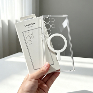 Funda Transparente para Samsung S26 S25 S24 S23 Ultra, Carcasa Protectora para Móvil, Modelo C012 - Product Image 1