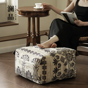 MISSLAPIN Foot Stools Ottoman Foot Stools Small Foot Stool for Living Room <strong>Pouf</strong> - Product Image 3