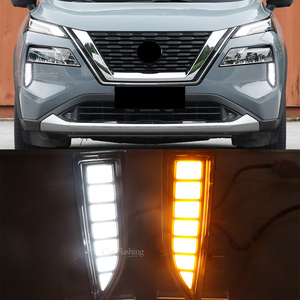 Feu clignotant jaune pour <span class=keywords><strong>Nissan</strong></span> x-trail 2021 <span class=keywords><strong>2022</strong></span>, 2 pièces, phare anti-brouillard - Product Image 1