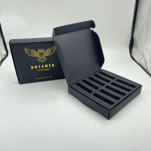 High-end Perfume Packaging <strong>Box</strong> Custom Incense Essential Oil Flip <strong>Book</strong> <strong>Box</strong> Lipstick Cosmetics Gift <strong>Box</strong> Customization - Product Image 1
