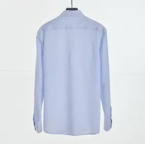 105 CVC 60/40 Blau-Weiß gefärbter Garn gefärbt 40 Polyester 60 Baumwolle Schleifen Gewebestoff für Hemden Kleidung