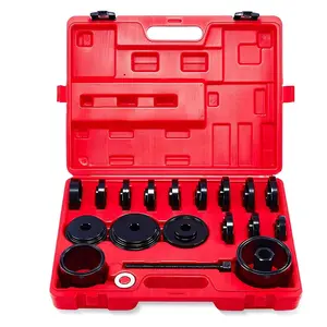 23pcs Automotive Front Wheel Drive Bearing Puller Removal Installer Adapter Tool Kit