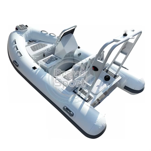 <span class=keywords><strong>Bateau</strong></span> <span class=keywords><strong>de</strong></span> pêche <span class=keywords><strong>semi</strong></span>-<span class=keywords><strong>rigide</strong></span> en aluminium ouvert <span class=keywords><strong>de</strong></span> 12 pieds Rib360 Orca Hypalon/PVC pour lac pour la dérive Activité <span class=keywords><strong>de</strong></span> plein air - Product Image 3