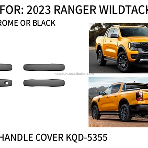 Accesorios para Automóviles en Oferta, Juego Completo de Kits de Carrocería de Plástico ABS Negro para Ford Ranger 2019 - Product Image 6