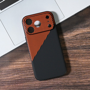 Per Apple <span class=keywords><strong>iPhone</strong></span> <span class=keywords><strong>12</strong></span> 13 14 15 16 <span class=keywords><strong>Pro</strong></span> <span class=keywords><strong>Max</strong></span> 17 Air all'ingrosso in fibra di carbonio semplice custodia protettiva creativa per telefono - Product Image 6