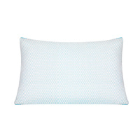 Oreillers de lit ergonomiques personnalisables en mousse à mémoire de forme déchiquetée pour le soulagement des douleurs cervicales, rafraîchissants, écologiques et antibactériens, vente en gros