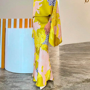 Pencil Skirt Dress with Loose Top - Hot Women's Fashion