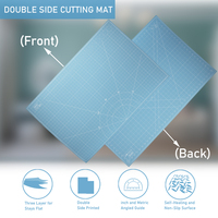 Tapis de découpe auto-cicatrisant antidérapant format A4 avec échelle précise, logo personnalisé, en PVC, pour loisirs créatifs – Fournisseur direct usine
