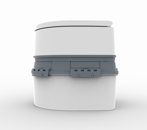 Adjustable Height <strong>Portable</strong> <strong>Toilet</strong> with Soft Seat Cushion - Product Image 3