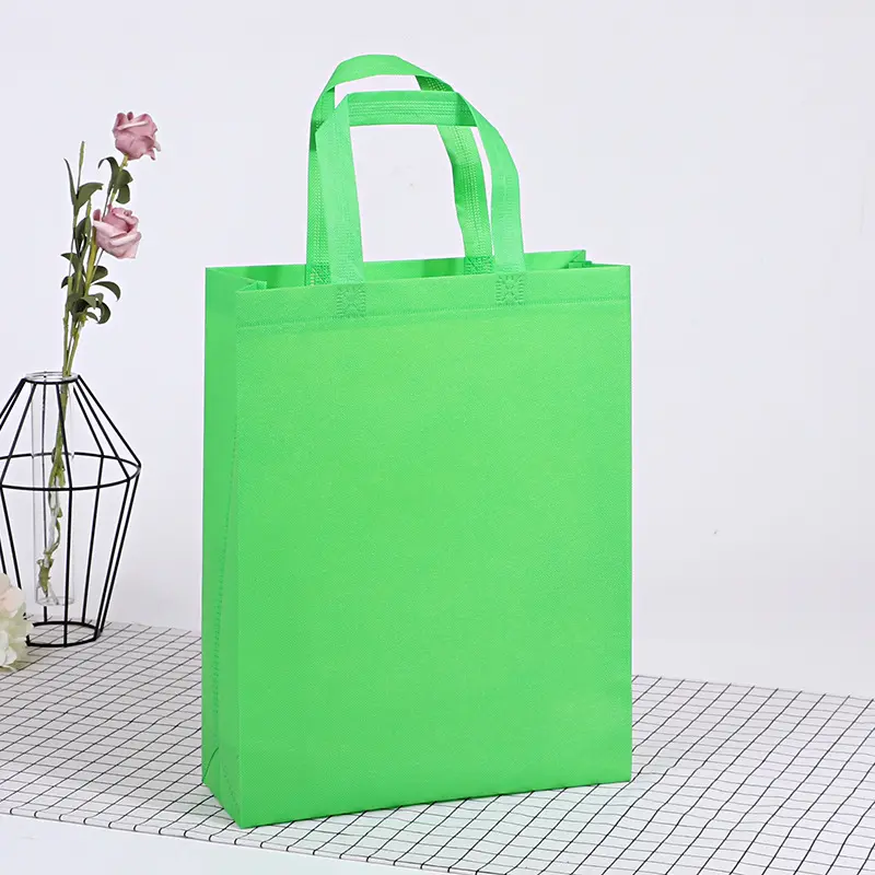 Modische recycelbare einkaufstasche umweltfreundliche vliesstoff-tasche oem individuelle geschenk-vliesstoff-tragetasche mit schnalle