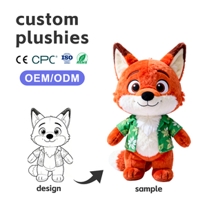 Boneka Gajah Lucu untuk Anak, Dapat Disesuaikan Secara Grosir, Mainan Hewan Boneka Super Lembut, Bantal Terong Plush Custom - Product Image 3