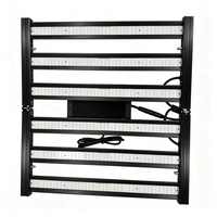 Serre de culture hydroponique d'intérieur avec lampe de culture LED à spectre complet pliable 120W 240W 320W avec UV