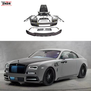 Kit carrosserie en fibre de carbone style MSY pour Rolls-Royce Phantom, nouveau, auto-adhésif, incluant pare-chocs et jupes latérales de remplacement pour Phantom amélioré - Product Image 1