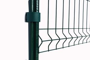 Clôtures 3D en treillis soudé Clôture incurvée Clôture en fil de fer enduit de PVC Panneau en acier Forti V - Product Image 4