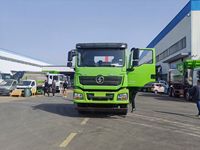 Camion benne à benne basculante Shacman 6X4 avec grue de ramassage, 25 tonnes, vente directe usine