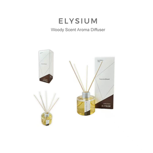 Diffuseur de parfum Woody Reed 100ml, senteur Fleur d'Oranger, Bois de Rose, Aquatique, apaisant, relaxant, air frais, longue durée, bouteille écologique, usage domestique - Product Image 2