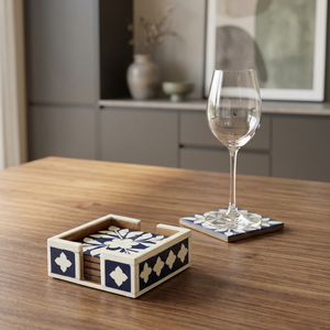 Posavasos de Hueso Natural de Alta Calidad, Clásicos, Ecológicos, Reutilizables, Aptos para Alimentos, 300 mm de Diámetro, para Hoteles, Gran Venta - Product Image 1