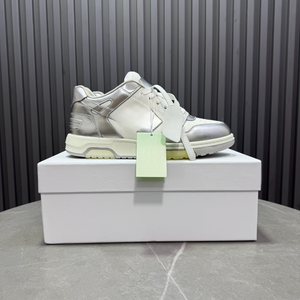 Zapatillas de skate de cuero blancas y grises de caña baja para hombre y mujer, informales, con cordones, para uso diario y estilo urbano. - Product Image 2