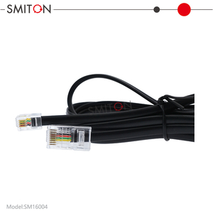 <span class=keywords><strong>Cable</strong></span> de Módem de <span class=keywords><strong>Internet</strong></span>, <span class=keywords><strong>Cable</strong></span> Telefónico de 4 Hilos, 4P4C Macho a 8P4C Macho - Product Image 4