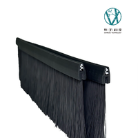 Brosse en nylon ignifuge haute densité UL94 V0 pour la gestion des câbles des racks de serveurs de centre de données