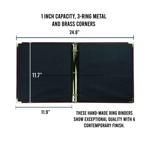 Da <span class=keywords><strong>3</strong></span> Vòng 1Inch Danh Mục Đầu Tư Tổ Chức Chất Kết Dính Bộ Sưu Tập Điều Hành Tập Tin Gấp Trình Diễn Chất Kết Dính Cho Các Trường Học, Văn Phòng Và Nhà - Product Image 5