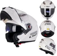 LS2 FF370 Certifié ECE/DOT authentique Casque de moto homologué ECE avec double visière, modèle fabriqué dans le Guangdong