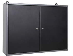 Wall Mounted Double Lockable Steel Tool Cabinet with Pegboard Interior, 800200600mm Garage Workshop Hardware Storage Cabinet OEM - Product Image 3