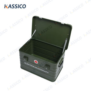 KASSICO Alu-Box Estuches apilables de aluminio Cajas de almacenamiento Contenedores para primeros auxilios - Product Image 4