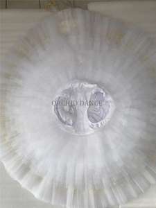 <span class=keywords><strong>Costume</strong></span> da Balletto Professionale Bianco e Oro per Donna, Design Unico su Misura - Product Image 5