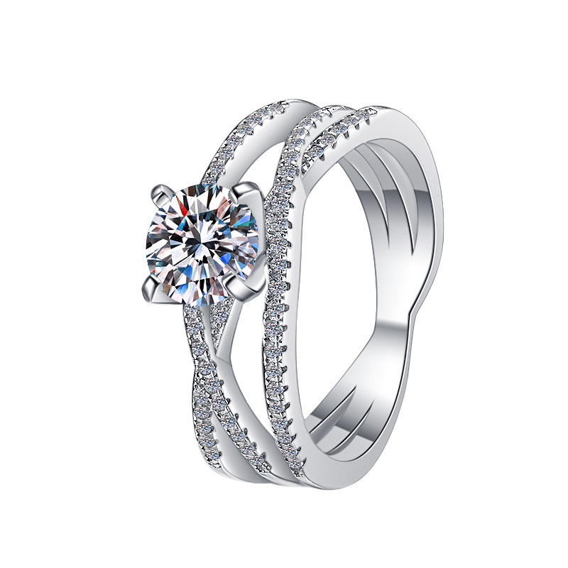 Fine Luxury Jewelry Rhodium plated S925