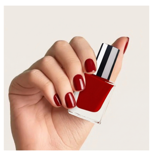 Vernis à ongles rouge cerise mat de qualité supérieure, pigment intense, finition lisse, longue tenue, séchage rapide, qualité salon - Product Image 1