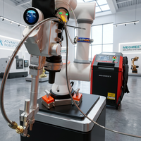 Otomatik Alüminyum Robot Lazer Kaynak Makinesi 3'ü 1 Arada Cobot Robot Kol Kaynak Robotu Programlaması Kolay Zamanınızı Tasarruf Edin