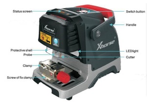 เครื่องตัดกุญแจอัตโนมัติ Xhorse Dolphin XP005 M5 พร้อมที่หนีบ สำหรับกุญแจที่หายทั้งหมด รุ่นมีแบตเตอรี่ในตัว - Product Image 3