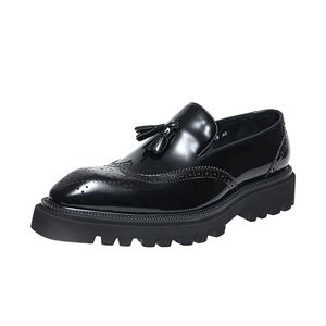 Nouvelles Chaussures Habillées pour Hommes en Cuir Véritable Italien, Style Oxford, à Boucle, Tendance et Personnalisables - Product Image 5