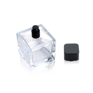 Envases de Perfume de Vidrio Cuadrados Transparentes de Lujo Vacíos al por Mayor de 30 ml, 50 ml y 100 ml, Recargables - Product Image 6