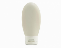 Bouteille jetable de 60 ml avec couvercle en HDPE/PP pour miel, sauce tomate, jus concentré, et améliorant d'hydratation