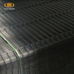 <span class=keywords><strong>Malla</strong></span> de Alambre Soldada Doble Recubierta de PVC de Alta Resistencia y Calidad al por Mayor, Valla Anti-Escalada 358 con Cable Eléctrico - Product Image 1