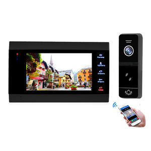 4 Dây 960P Tuya Video Cửa Điện Thoại Với Wifi Module Cho Biệt Thự RFID Thẻ Điện Thoại Thông Minh Truy Cập - Product Image 1