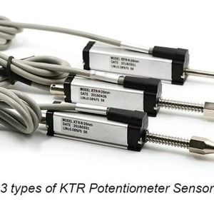 Sensor de Posición Lineal Eléctrico Mini KTR de 25 mm, Tipo Recuperable, para Equipos Industriales - Product Image 4