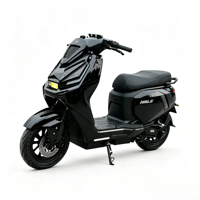 Scooter électrique 2000W, moteur haute puissance, longue autonomie, scooter électrique pour adultes, frein à disque double, suspension hydraulique, véhicule électrique pour les trajets domicile-travail