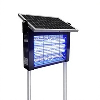 Piège à insectes solaire extérieur sans fil portable pour le camping, tue-moustiques avec capteur, piège à mouches