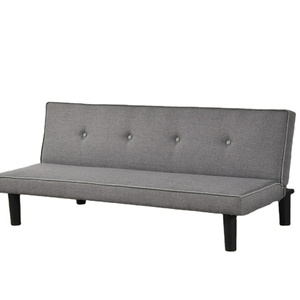 Phong Cách Hiện Đại Chân Vàng Vải Nhung Màu Grey Convertible Gấp <span class=keywords><strong>Sofa</strong></span> Giường Mở rộng Có Thể Gập Lại Cho Phòng Khách Phòng Ngủ Kim Loại Khung - Product Image 1