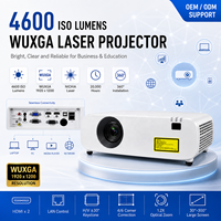 Projecteur laser WUXGA pour entreprises et établissements d'enseignement, 4600 lumens ISO avec contrôle HDMI, LAN, RS232