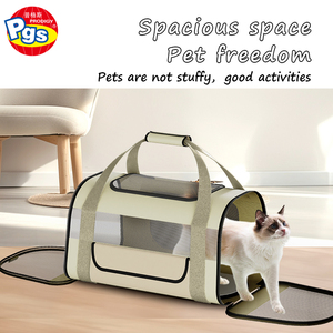 PRODIGY PETBY02 katlanabilir seyahat yavru taşıyıcı yumuşak taraflı Cet taşıyıcı yıkanabilir havayolu onaylı evcil hayvan taşıyıcı büyük kediler için - Product Image 2