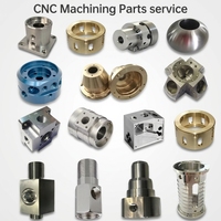 Servicio de Mecanizado CNC, Piezas de Fresado CNC de Acero Inoxidable y Latón, Tolerancia de 0.01 mm, Piezas para Dispositivos Médicos, Buje CNC Personalizado