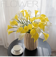 Haute qualité bon prix fausse soie hortensia tulipe lys orchidée remise des diplômes mariage décoration de la maison vraie touche fleurs artificielles