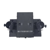 Machine professionnelle à jet de confettis Double face 150W pour les célébrations de mariage et d'anniversaire de scène de fête Audio vidéo et éclairage