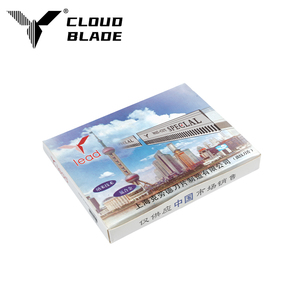 Chất Lượng Cao Đám Mây Dùng Một Lần Thép Không Gỉ Lông Mày Tông Đơ & Dao Cạo Với Đôi Cạnh Lưỡi Cho An Toàn Tóc Cạo Râu - Product Image 5